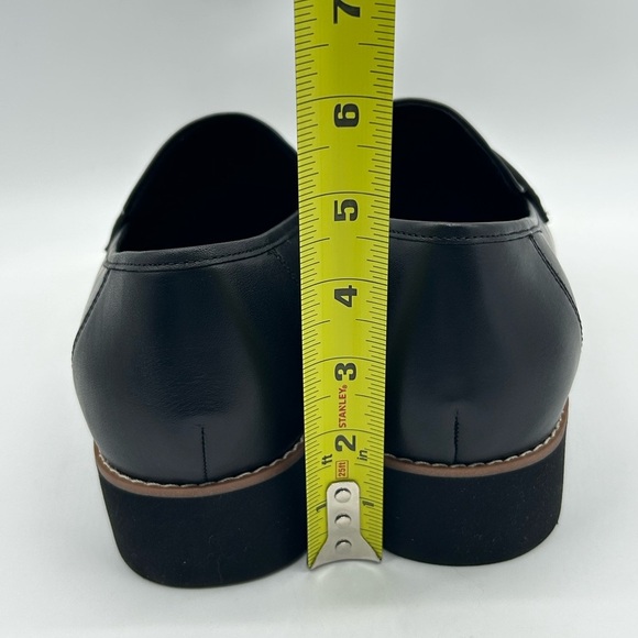 Vionic Cheryl II Black Nappa Leather Loafers – Women’s Size 6W – New In Box - Picture 8 of 11